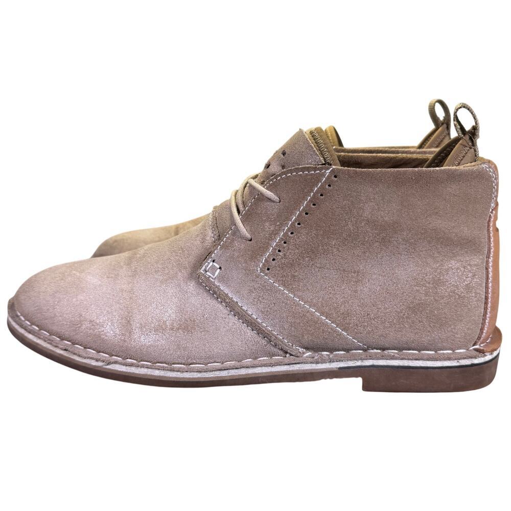 Steve Madden Syrio Classic Tan Leather Ankle Boots Men's Size‎ 10M US